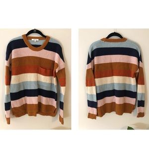 madewell striped sweater